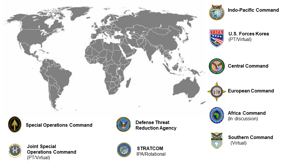 US Central Command Map A Geopolitical Hotspot 20210602 NNSA Liaisons To Department Of Defense Combatant Commands Crop
